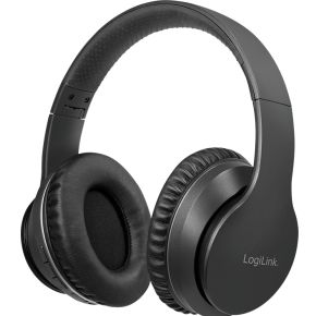 logilink Bluetooth Over-Ear Kopfhörer BT0053, mit Active-Noise-Cancelling - 