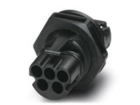 phoenixcontact Gerätesteckverbinder Hinterwand PRC 5-FT25-MC Schwarz Inhalt: 50St.