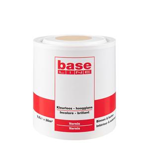 Baseline vernis hoogglans kleurloos 2,5L