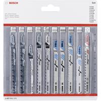 Decoupeerzaagblad-set All in One, 10-delig Bosch 2607011171 10 stuk(s)