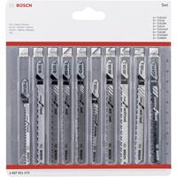 Decoupeerzaagblad-set Clean Precision, 10-delig Bosch 2607011172 10 stuk(s)
