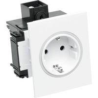 obobettermann Gerätedose (B x H) 73mm x 82mm 1 St. Creme-Weiß
