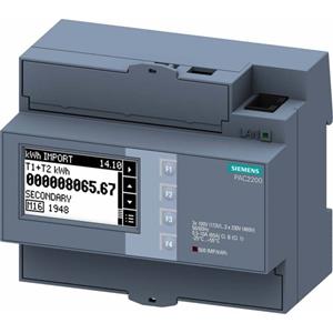 siemens 7KM2200-2EA40-1JA1 Digitaal DIN-railmeetapparaat SENTRON MEETAPPARAAT 7KM PAC2200