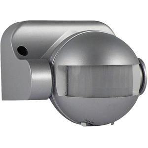 REV 0075184712 Aufbau, Aufputz Bewegungsmelder 180° Silber IP44