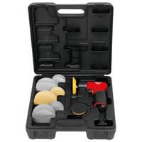 Kstools Mini-Druckluft-Exzenterschleifer-Satz, 63-tlg.