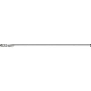 PFERD 21210087 Freesstift Hardmetaal Druppel Lengte 75 mm Afmeting, Ø 3 mm Werklengte 7 mm Schachtdiameter 3 mm 1 stuks