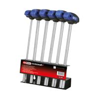 Kstools CHROMEplus T-Griff-Nussschraubendreher-Satz, 6-tlg., 6-14mm