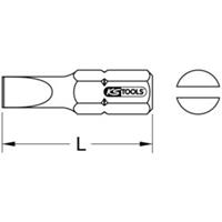 Kstools 10mm CLASSIC Bit Schlitz, 30mm, 8mm