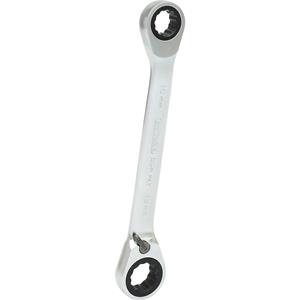 kstools KS Tools GEARplus dubbele ratelringsleutel omschakelbaar, ring 15° gebogen, 10 x 13 mm