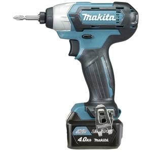 Makita TD110DSMJ. Accu/Batterij voltage: 10,8 V, Energie-opslagtechnologie accu/batterij: Lithium-Ion (Li-Ion), Oplaadtijd: 60 min. Breedte: 66 mm, Diepte: 153 mm, Hoogte: 204 mm. Maximum koppel: 110 