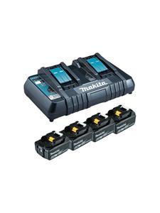 Makita Power Source Kit Li 18V 6Ah inkl. Doppelladegerät