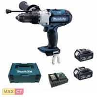 Makita Akku-Schlagbohrschrauber 18,0V DHP451RTJ