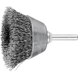 PFERD Topfbürste ungezopft 50 x 20mm Drahtstärke 0,3mm mit Schaft-ø 6mm 43703001 5St.