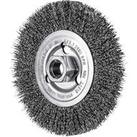 PFERD Rundbürste ungezopft 115 x 25mm Drahtstärke 0,3mm mit Gewinde M14 43502201 1St.