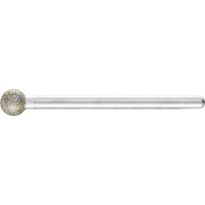 PFERD 36206010 Diamant-Schleifstift kugelförmig 6 x 6mm D126 Schaft ø 3 Durchmesser 6mm 1St.