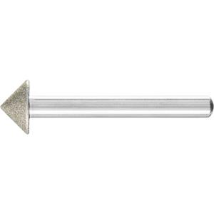 PFERD 36476166 PAARD diamant-slijpstift spitskegel 0 7,5 57,5 mm D126 schacht ø 6 Diameter 15 mm