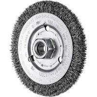 PFERD Rundbürste ungezopft 125 x 15mm Drahtstärke 0,3mm mit Gewinde M14 43502301 1St.