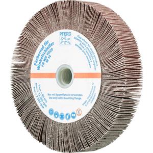 PFERD 44781512 Fächerräder für Winkelschleifer 115 x 20mm Korund A 120 mit Gewinde M14 Durchmesse