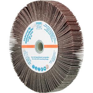 PFERD 44782508 Fächerräder für Winkelschleifer 125 x 20mm Korund A 80 mit Gewinde M14 Durchmesser