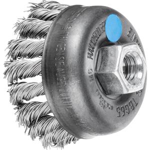 PFERD PAARD Komborstel gezoomd 65 x 22 mm draaddikte 0,5 mm Met schroefdraad M14 43305004 1 stuk(s)