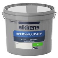 Sikkens binnenmuurverf mat RAL 9010 10L