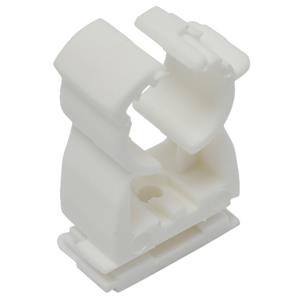 Sanivesk zadel met klikbevestiging wit 25 stuks 14-18mm