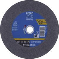PFERD 80 T 400-3,8 K PSF CHOP STEELOX/25,4 69690002 Trennscheibe gerade 400mm 25.4mm 5St.
