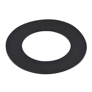 Sanivesk Flens Gummi 6/4 zwart 75x45x2mm 4pp