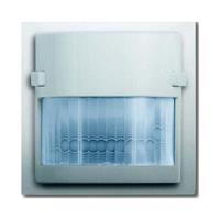 Busch-Jaeger Busch-Wachter 180-inbouwsensor comfort met selectlens Pure Stainless Steel