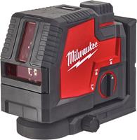 Milwaukee L4 CLL-301C 4V Li-ion accu Kruislijnlaser set (1x 3.0Ah accu) in koffer - 2 lijnen - 30m - Groen