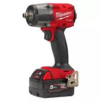 Milwaukee M18 FMTIW2F12-502X 18V Li-ion accu Slagmoersleutel set (2x 5.0Ah accu) in HD Box - 745Nm - 1/2''