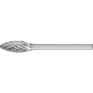 PFERD 21203633 Freesstift Hardmetaal Vlam Lengte 43 mm Afmeting, Ø 6 mm Werklengte 13 mm Schachtdiameter 3 mm 1 stuks