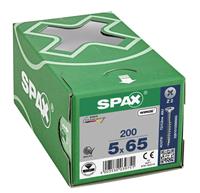 Spax Universalschraube SeKo St znblk Teilgewinde Kreuzschlitz Z 2, 5x65mm