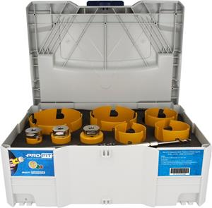 Algemeen ProFit MP gatzaagset 9dlg 32-127mm
