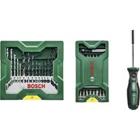 boschaccessories Bosch Accessories Mini X-Lin 2607017655 Bit-Set 41teilig inkl. Bithalter-Schraubendreher