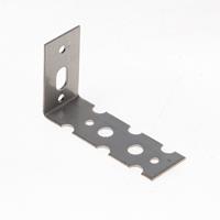 Lijmbouwmuuranker star RVS 40 x 68mm 21354