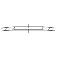 TOOLCRAFT 137281 Tellerfedern Innen-Durchmesser: 3.2mm DIN 2093 Federstahl 200St.