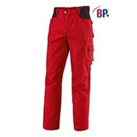 Bp Arbeitshose 1788 555 ,  rot/schwarz