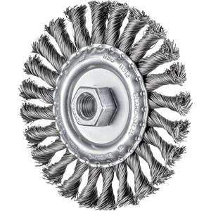 PFERD Rundbürste gezopft RBG Ø 115 x 12mm M14 Stahl-Draht-Ø 0,50 für Winkelschleifer 43312002 1S