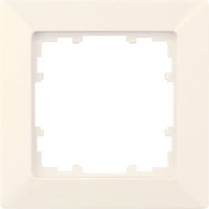 Siemens 5TG2581-0 Rahmen 1fach elektroweiß - DELTA line, elektroweiß Rahmen, 1-Fach, 80x 80mm