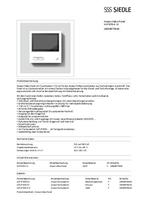 Siedle&söhne Access-Video-Panel Weiß Avp