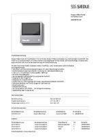 Siedle&söhne Access-Video-Panel Aluminiu