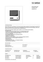 Siedle&söhne Access-Video-Panel Weiß-Hoc