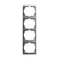 Busch-Jaeger 4fach Rahmen Rahmen Platin 2CKA001754A4379