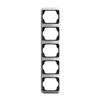 Busch-Jaeger 5fach Rahmen Rahmen Platin 2CKA001754A4399