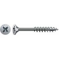 Universalschraube, 4,5 x 55 mm, 500 Stück, Teilgewinde, Senkkopf, Kreuzschlitz Z2, 4CUT, WIROX - 0291010450555 - Spax