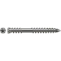 SPAX 538000601003 Terrasschroef - T-STAR Plus T25 - 6.0 X 100mm - Cilinderkop - Fixeerschroefdraad - Gecoat (100st)