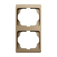 Busch-Jaeger 2fach Rahmen Rahmen Bronze 2CKA001754A4384