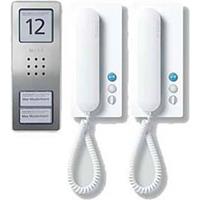 Siedle 210008739-00 Türsprechanlage Kabelgebunden Infofeld Silber, Weiß