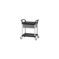KSTOOLS KS Tools Werkstatt-Servicewagen mit 2 Schubladen